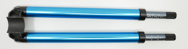 Zweibeinstütze PE90 blau